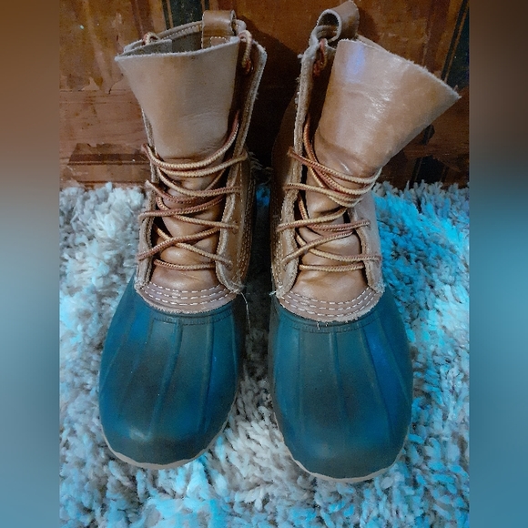 LL Bean Boots Vintage 7 M Duck Boot - Picture 5 of 10